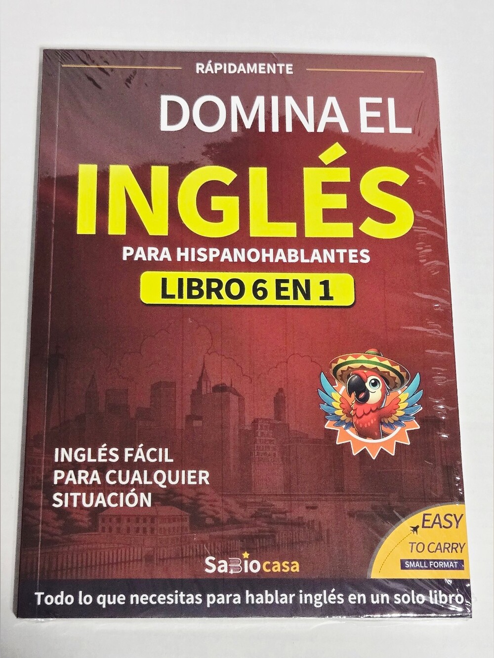 Domina El Inglés Para Hispanohablantes Libro 6 En 1 English Learning Book New